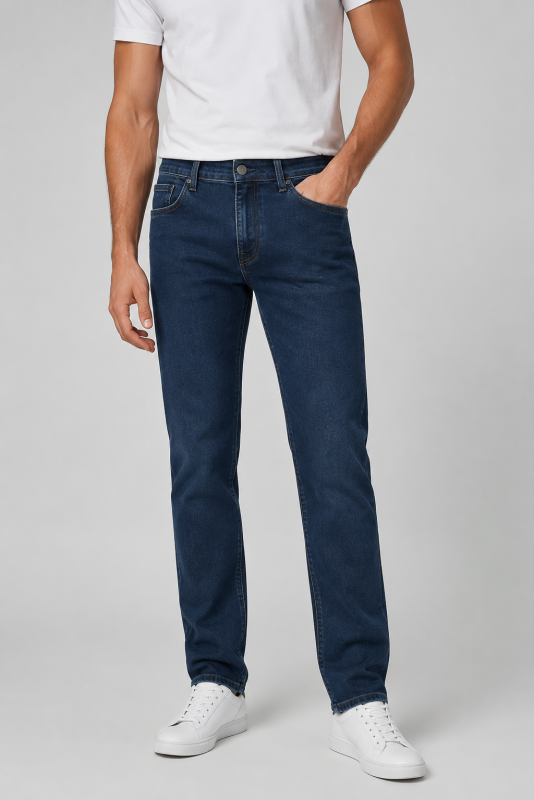 Medium Dark Blue Jeans